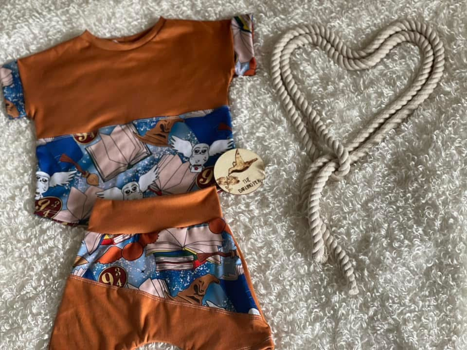 RTS Set - 18-24m Slate Dolman & Luca Shorts