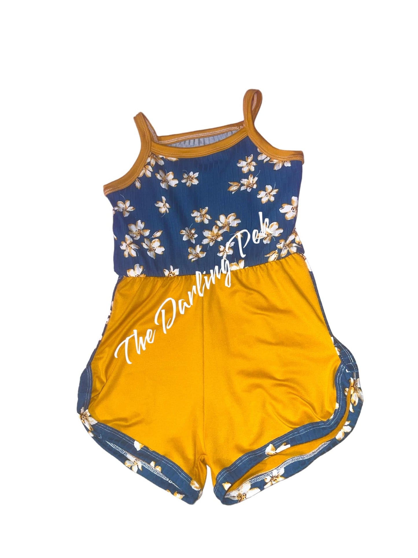 3T Floral - Retro Romper
