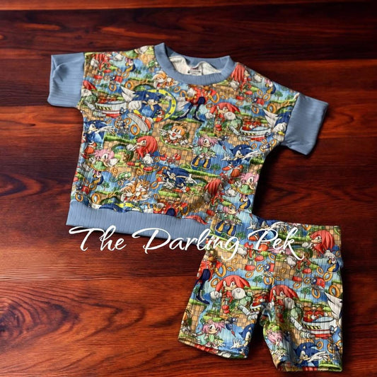 3T SS Dolman & Bikers Set