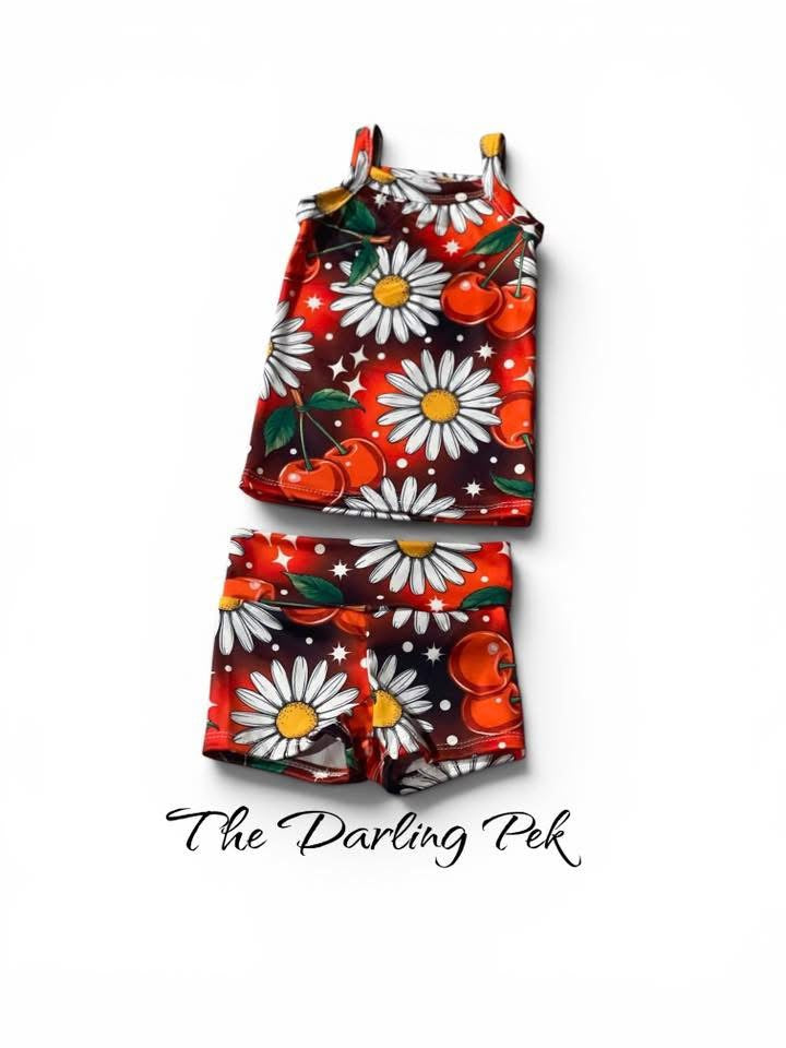 6/9m Cami tank & mini bikers