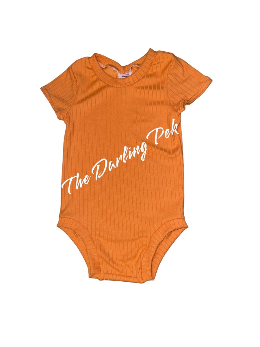 Melon Orange - Short Sleeve Leo