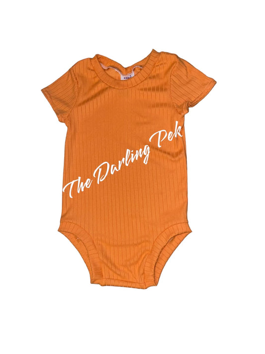 Melon Orange - Short Sleeve Leo