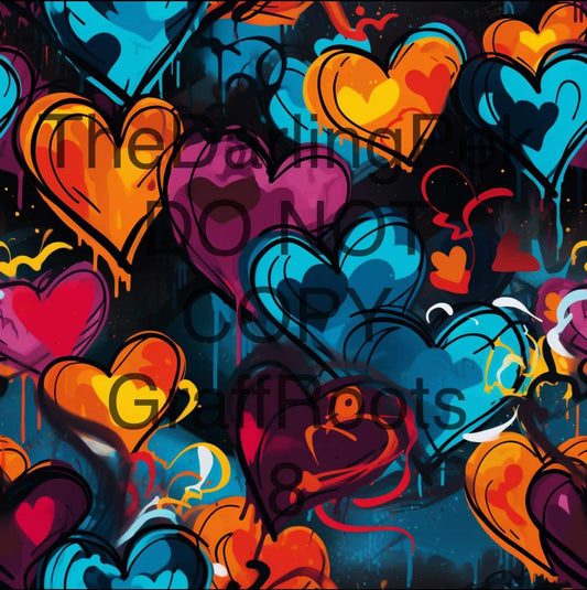 Graffiti Hearts 8