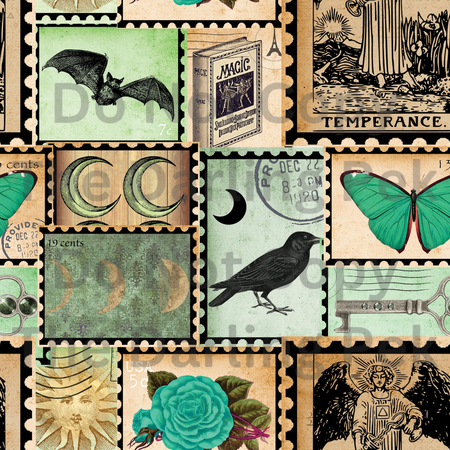 TinySpace-Witchy Stamps