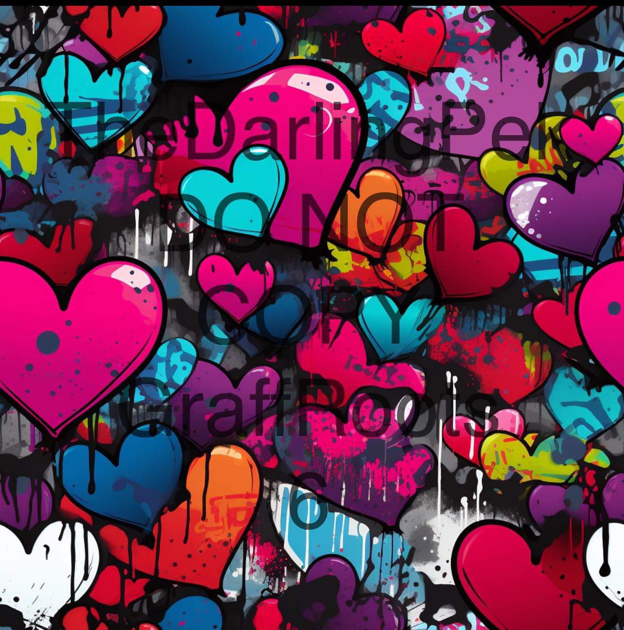 Graffiti Hearts 6