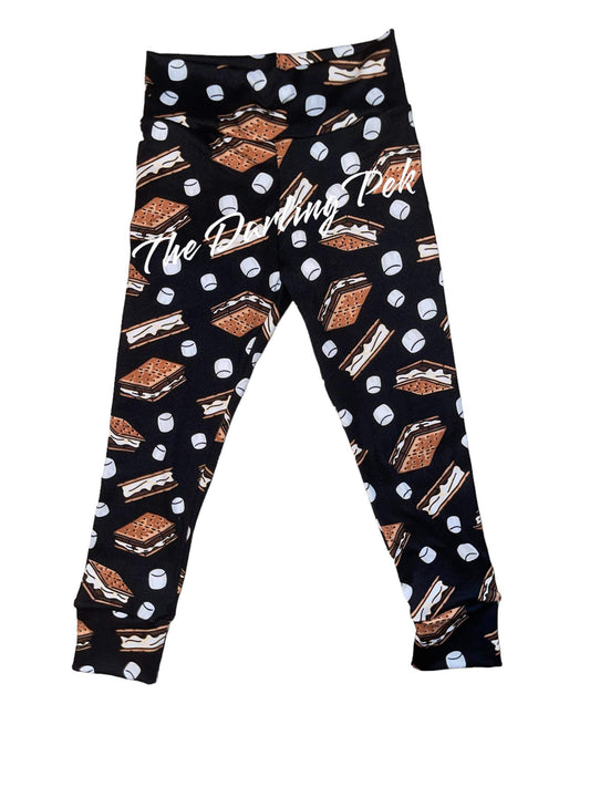 Black Smores - Leggings