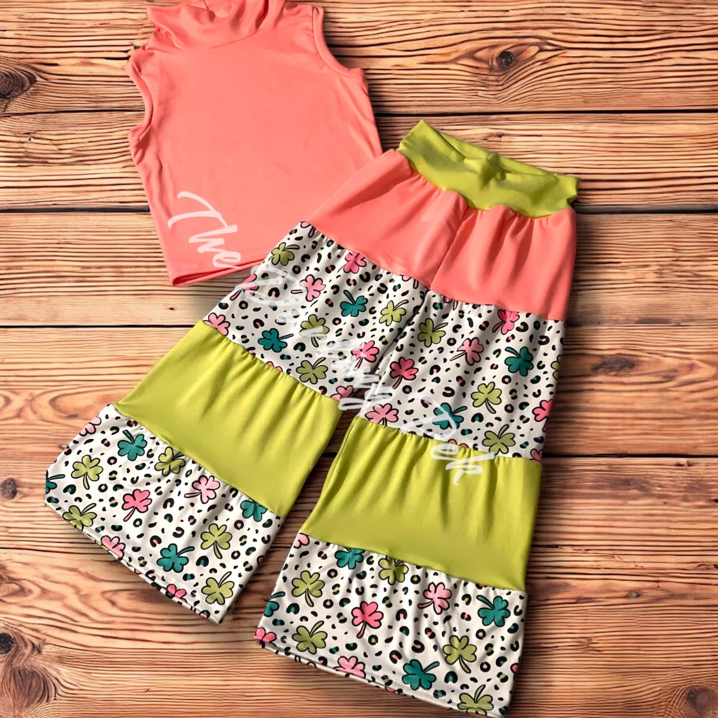 RTS Set - 5T Mock Neck Tank & Adelyn Pants