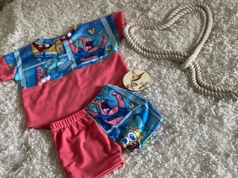 RTS Set - 2T Slate Dolman & Play Shorts