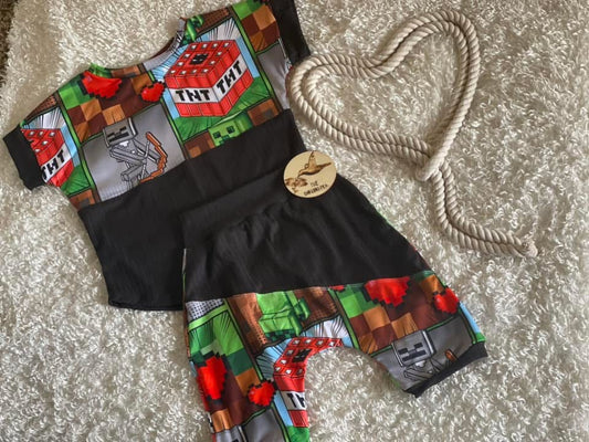 5T Slate Dolman & Luca Shorts - Craft