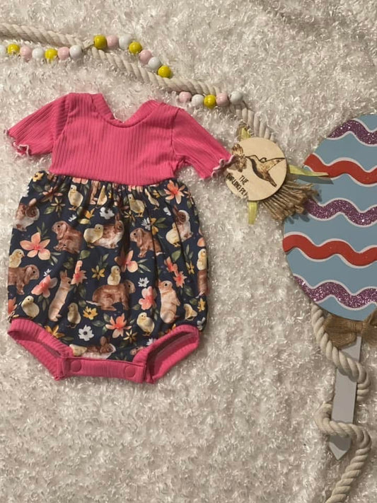 RTS- 0/3m Bubble Romper
