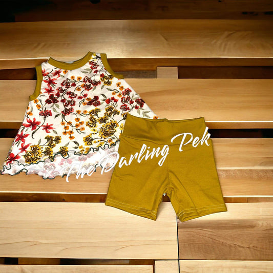 Swing Tank & Bike Shorts Set