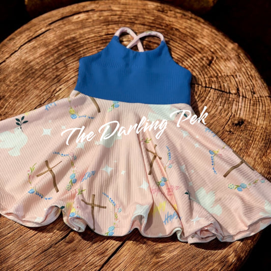 12/18m Brielle X Back Dress